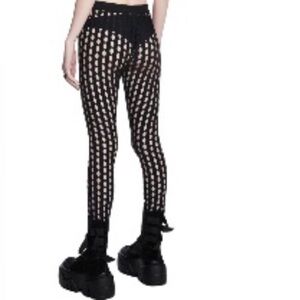 K TOO “LONG” Net Leggings- 
  EUC Perfect!